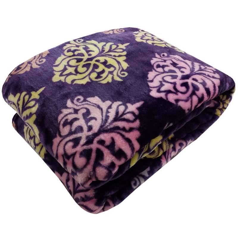  پتوی گلبافت کد 65407 سایز 160x220 سانتی متر 