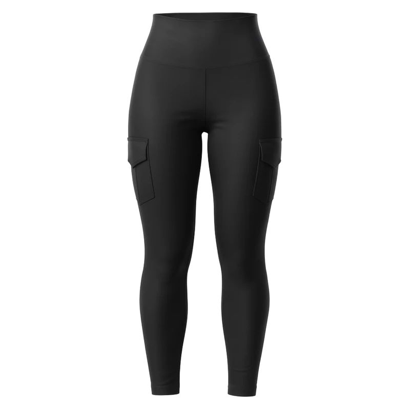 عکس شماره 10 : لگینگ ورزشی پشت-چین-دار زنانه مدل powercargo