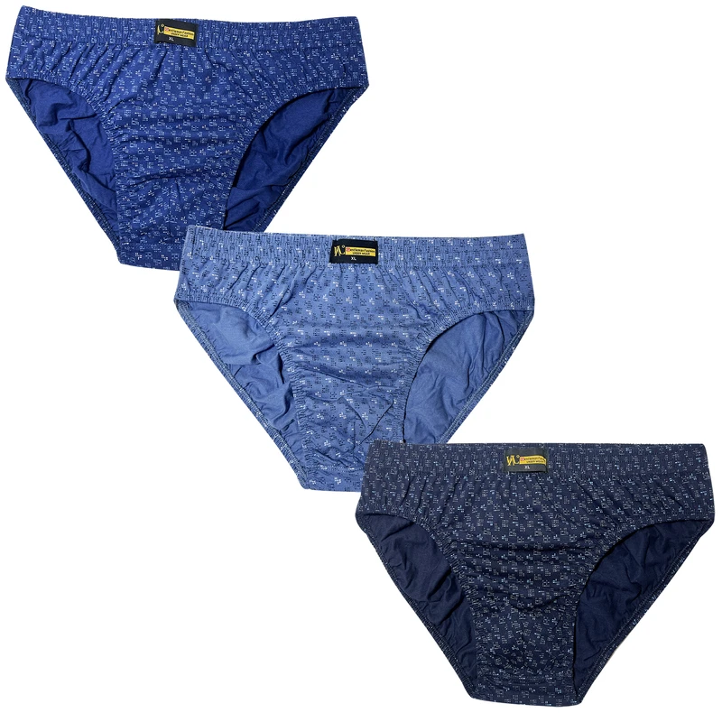 شورت مردانه وال مدل اسلیپ کد V3_es_3142 بسته 3 عددی