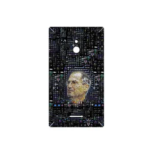 MAHOOT Collage of Steve Jobs 2 Cover Sticker for Nokia XL