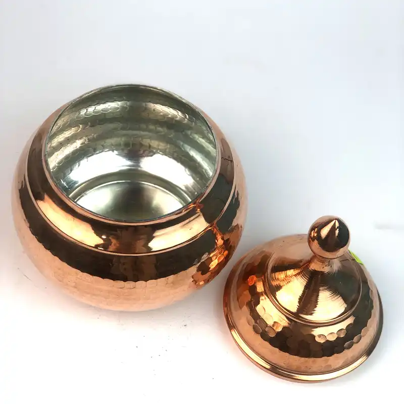 شکلات خوری مسی مدل گنبدی کد b20