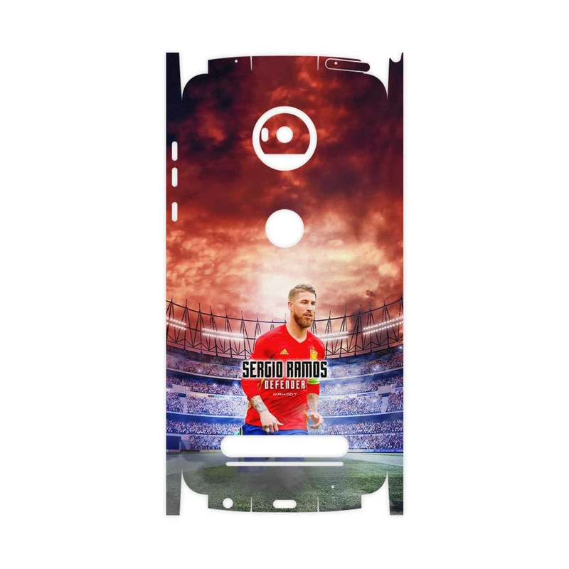 برچسب پوششی ماهوت مدل Sergio Ramos-FullSkin مناسب برای گوشی موبایل موتورولا Moto Z2 Play