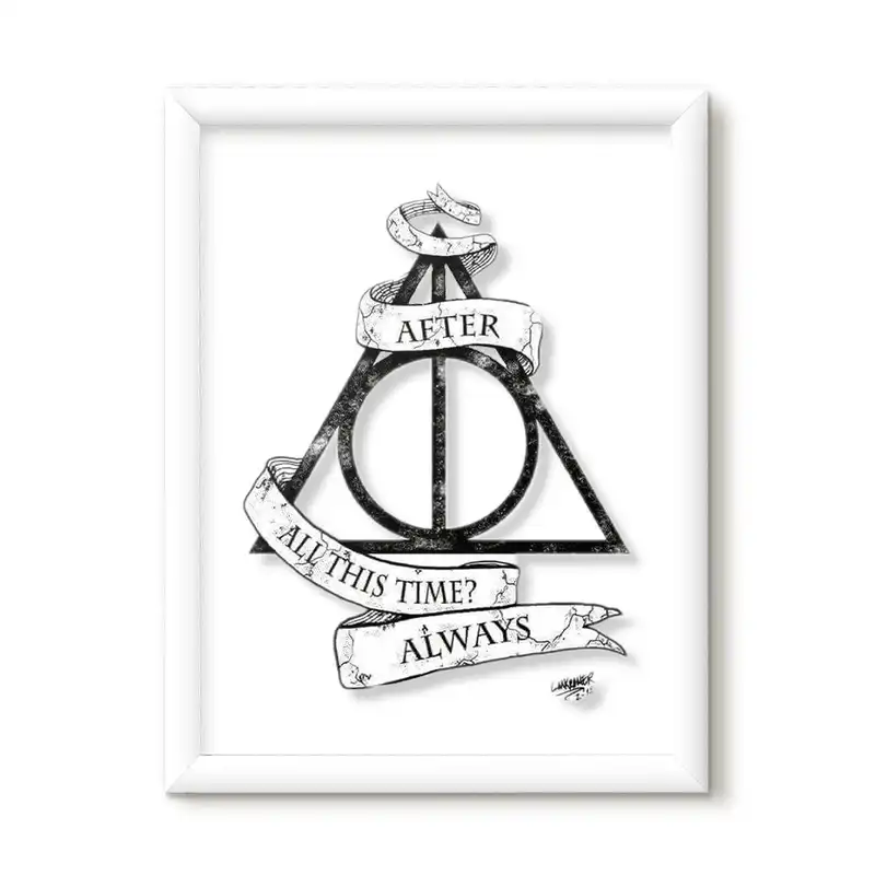 تابلو طرح هری پاتر مدل ۰۰۸