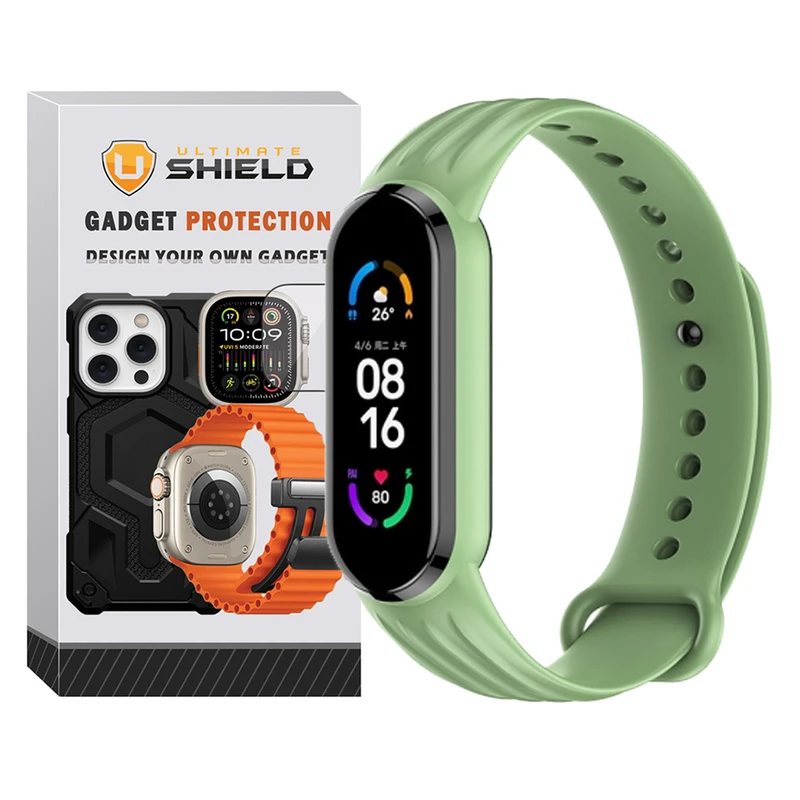 بند آلتیمیت شیلد مدل NV SIC مناسب برای ساعت هوشمند شیائومی Mi band 6/7