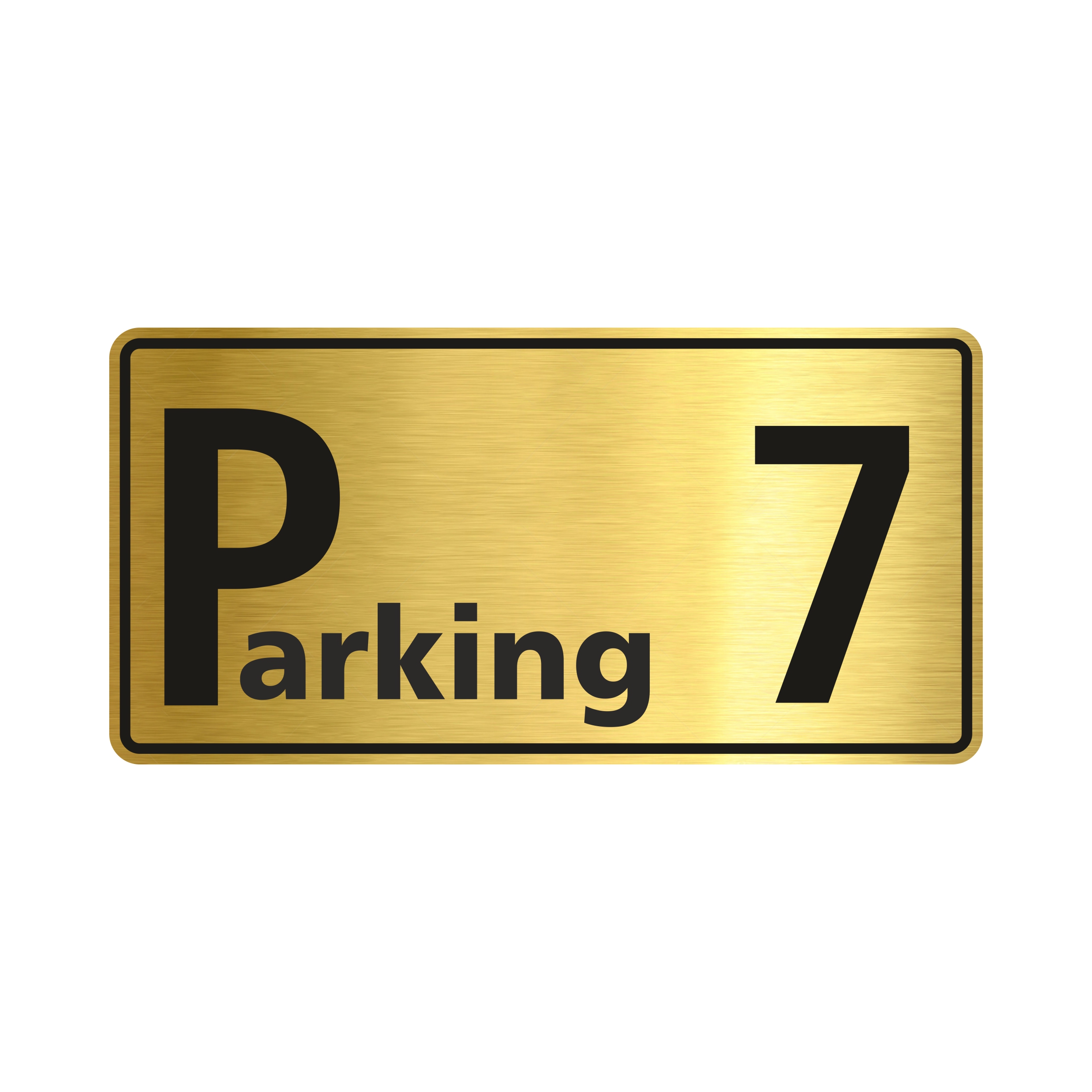 تابلو راهنما طرح پارکینگ شماره هفت مدل NG607