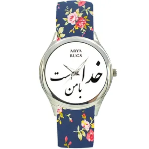 ساعت مچی عقربه ای زنانه مدل بند پارچه ای کد 2310