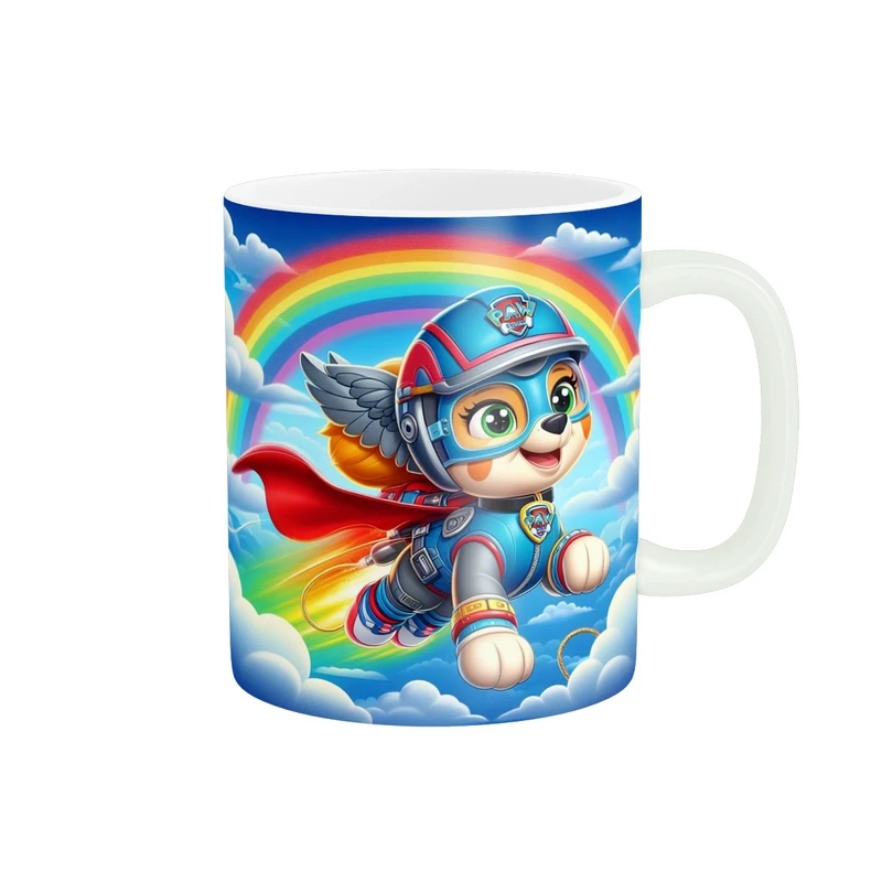 ماگ پادآفرین مدل کارتونی طرح سگ های نگهبان کد p9159