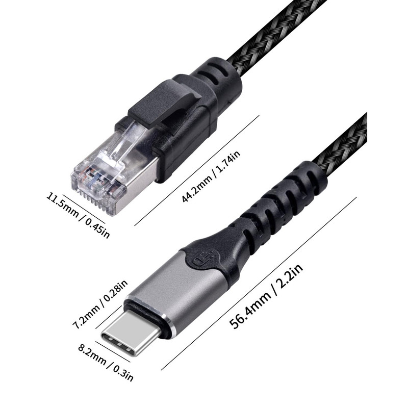 کابل تبدیل RJ45 به USB-C اسمارطور مدل RJ-C