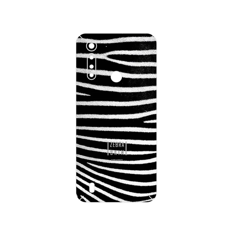 برچسب پوششی ماهوت مدل Zebra Skin مناسب برای گوشی موبایل موتورولا Moto G8 Power Lite