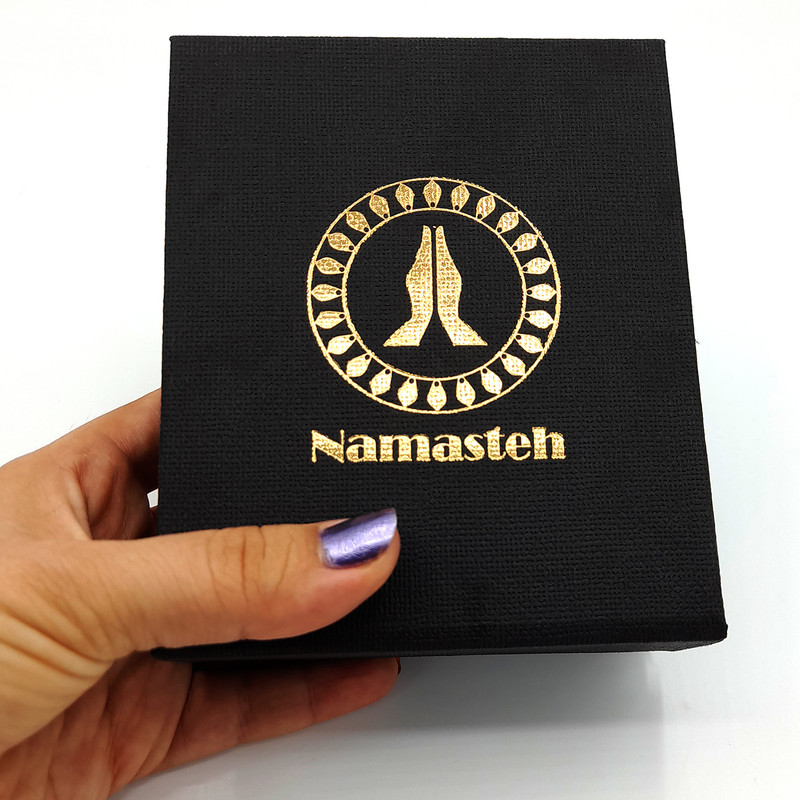 دستبند ناماسته مدل یشم بافت چرم کد 68