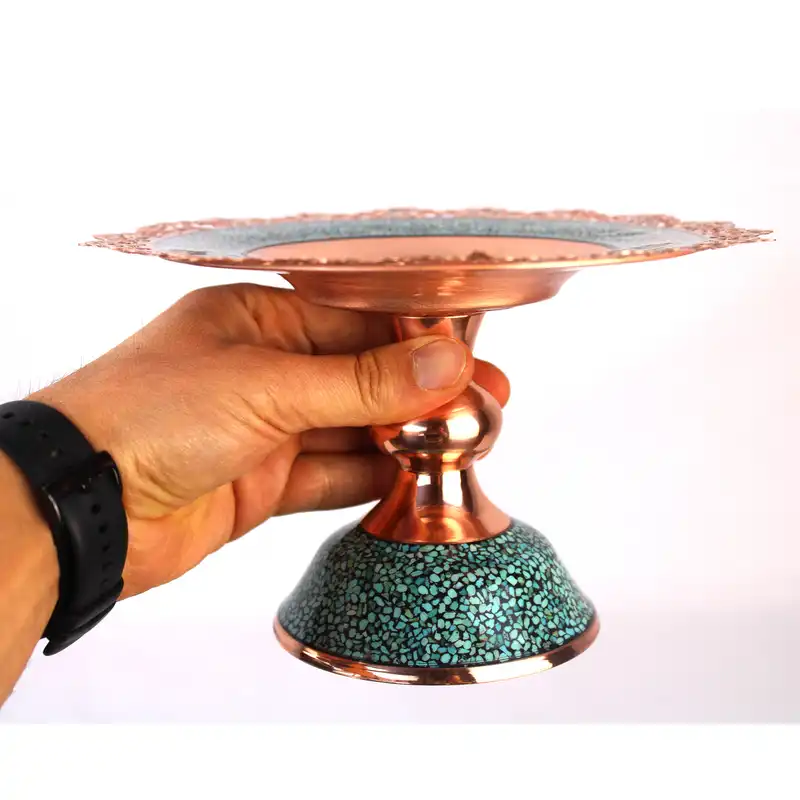 شیرینی خوری فیروزه کوبی طرح مشبک کد shi20