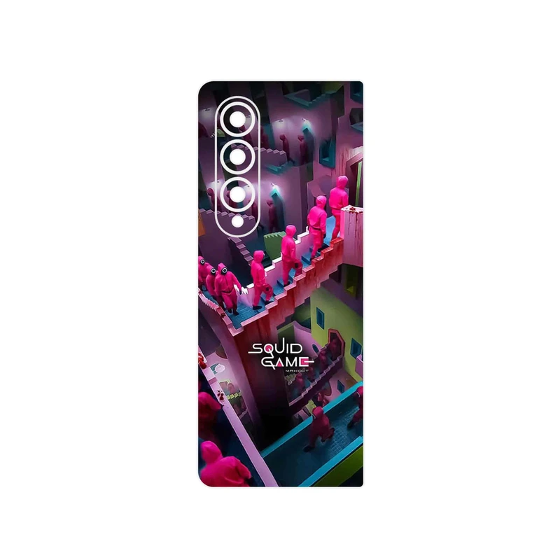 برچسب پوششی ماهوت مدل Squid Game مناسب برای گوشی موبایل سامسونگ Galaxy Z Fold4