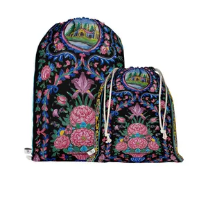 کوله پشتی ورزشی مدوپد مدل کاشی منظره و گلدان md00124 بسته 2 عددی