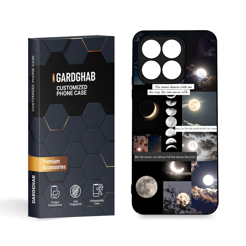 کاور گارد قاب مدل دورژله ای کهکشان مناسب برای گوشی موبایل آنر X8a 4G