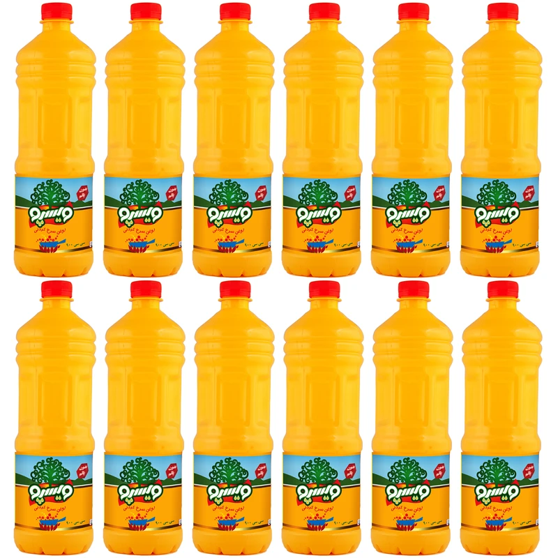 روغن سرخ کردنی بدون پالم ویسپو - 0.9 لیتر بسته 12 عددی