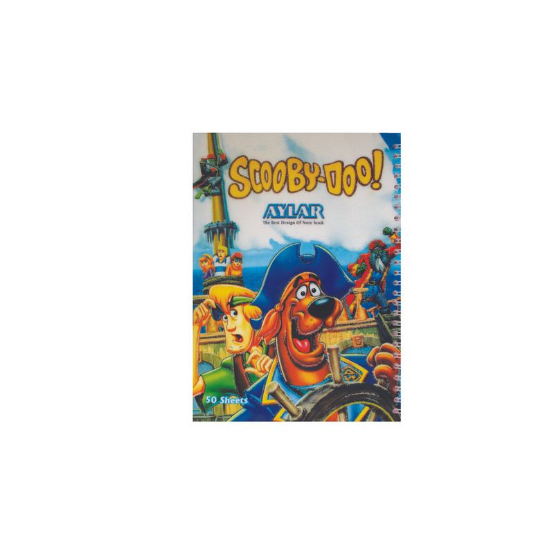 دفتر 50 برگ آیلار مدل فانتزی مجموعه 6 عددی