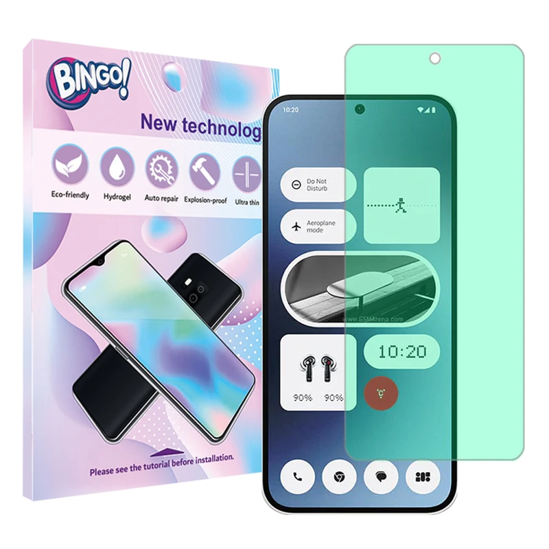 محافظ صفحه نمایش گرین لایت بینگو مدل Tough مناسب برای گوشی موبایل ناتینگ Phone 2a