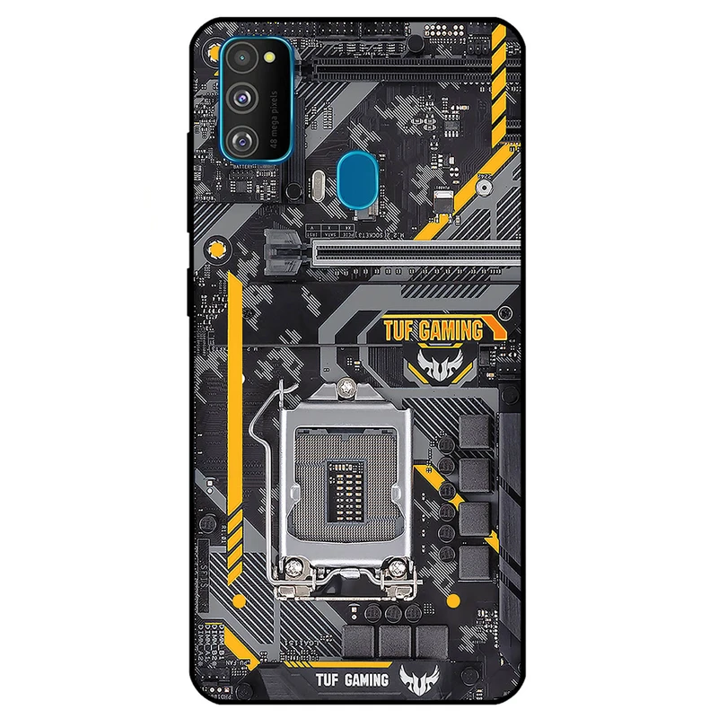 کاور مگافون طرح برد گیمینگ مدل 8003 مناسب برای گوشی موبایل سامسونگ Galaxy M21 / M30 S         