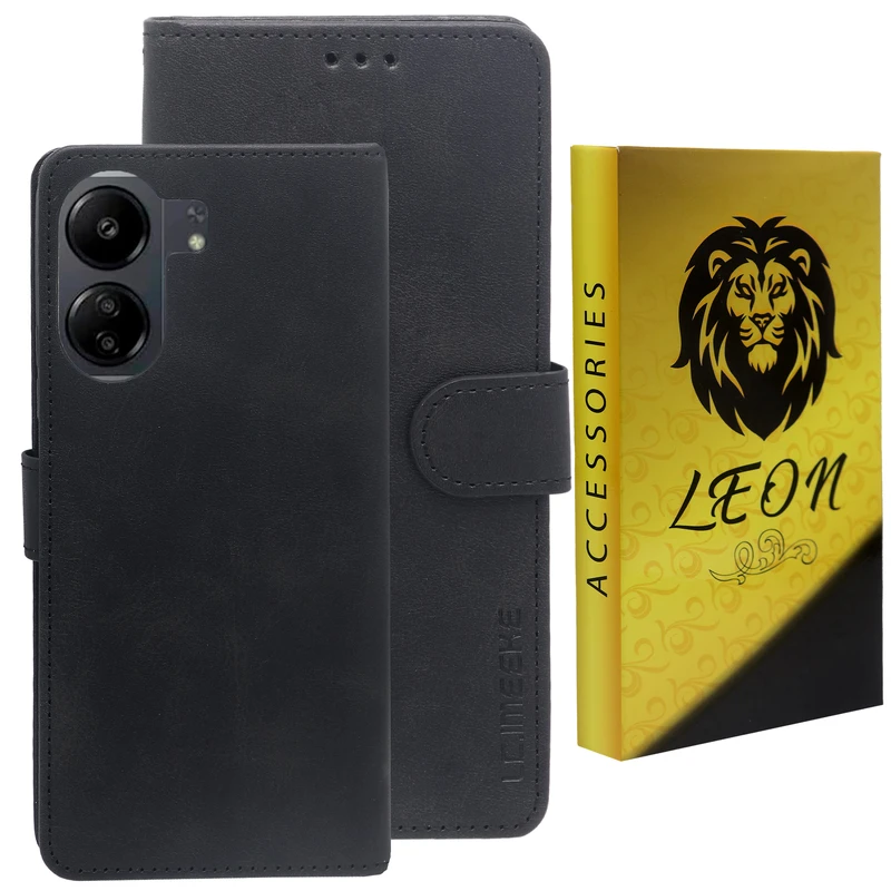 کیف کلاسوری لئون مدل Serenit Oro مناسب برای گوشی موبایل شیائومی Poco C65