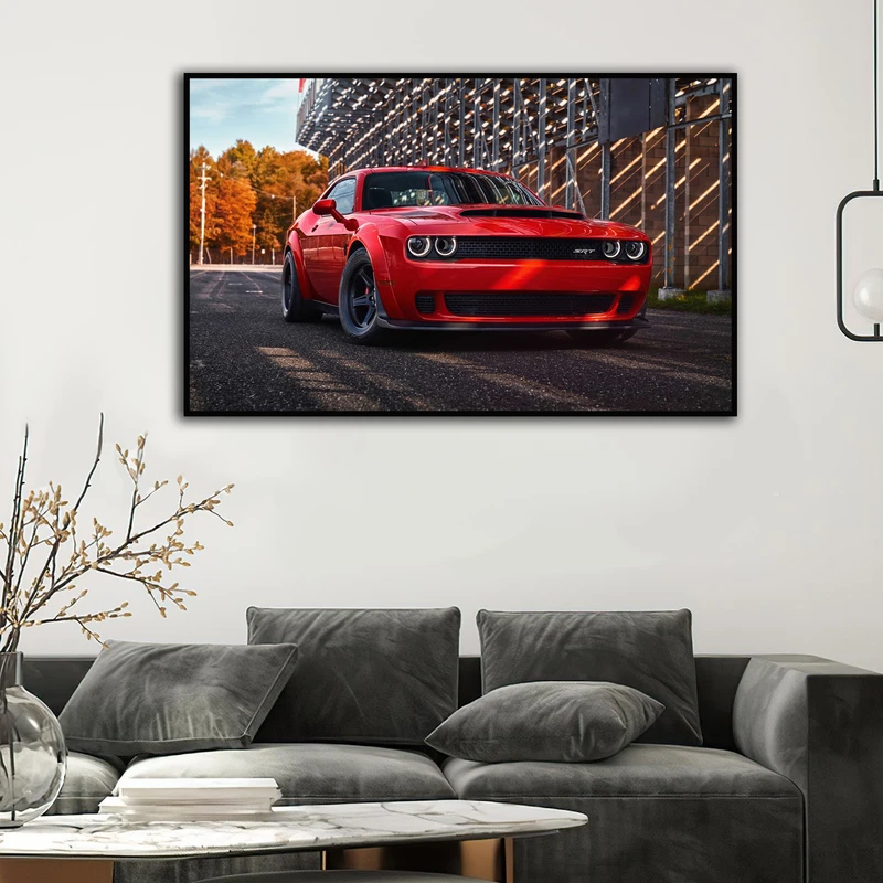 تابلو بکلیت طرح ماشین کلاسیک مدل B-D1227