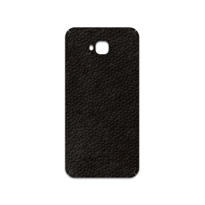 برچسب پوششی ماهوت مدل Dark-Brown-Leather مناسب برای گوشی موبایل ایسوس Zenfone 4 Selfie