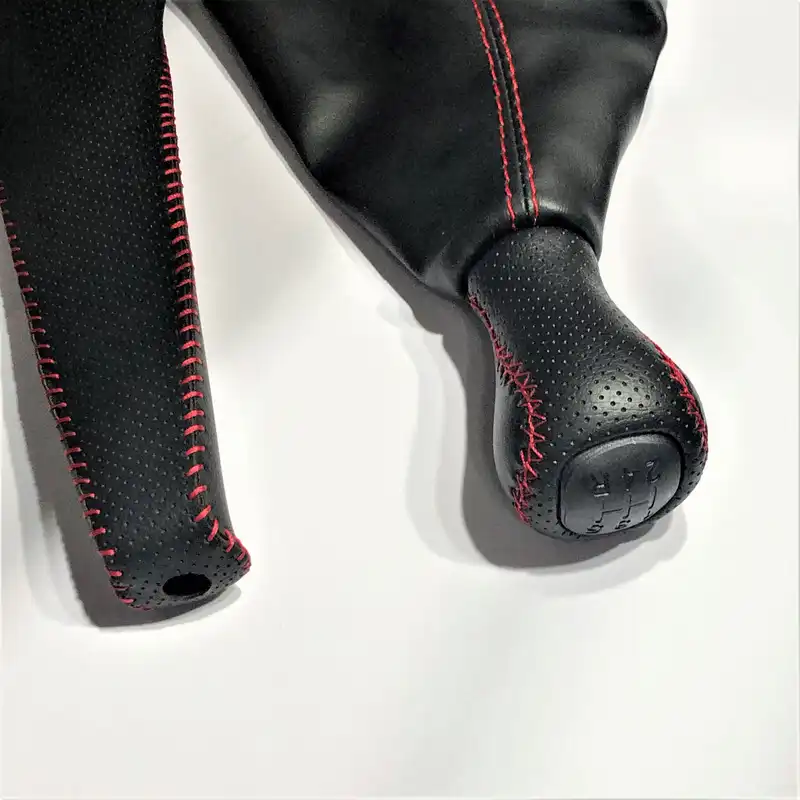 سردنده مدل P206-BRL مناسب پژو 206 به همراه گردگیر دنده و روکش ترمز دستی