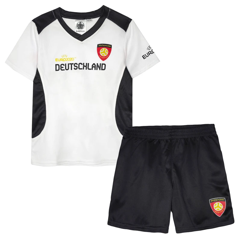 ست تی شرت و شلوارک ورزشی پسرانه یوفا مدل SEP-DEUSTCHLAND2020