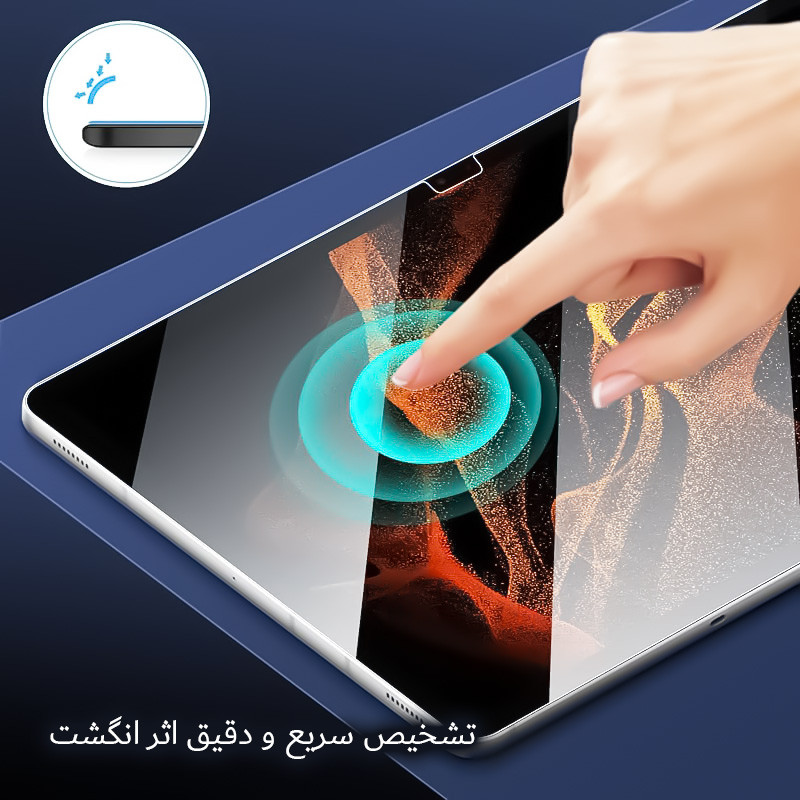 محافظ صفحه نمایش راک اسپیس مدل HyBLU مناسب برای تبلت اپل iPad Wi-Fi