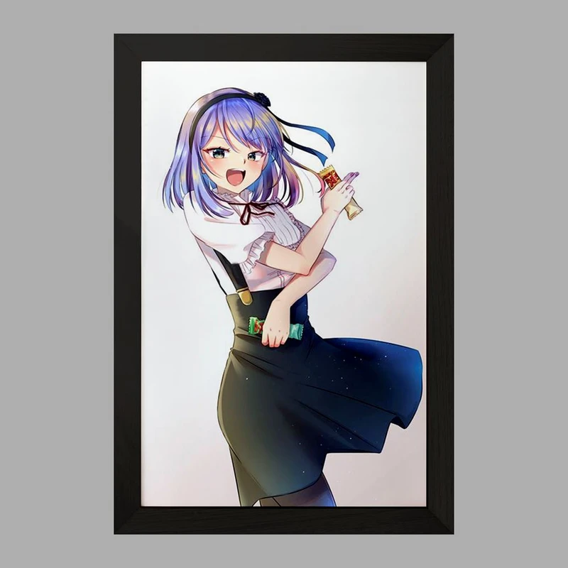 تابلو خندالو مدل شیداره انیمه داگاشی کاشی Dagashi Kashi  کد 22539