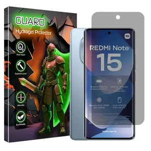 Guard Hydrogel model privacy Screen Protector for Xiaomi Redmi Note 15 4G mobile phone