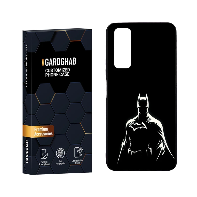 کاور گارد قاب مدل دور ژله ای پشت گلس پسرانه مناسب برای گوشی موبایل هوآوی Y7a