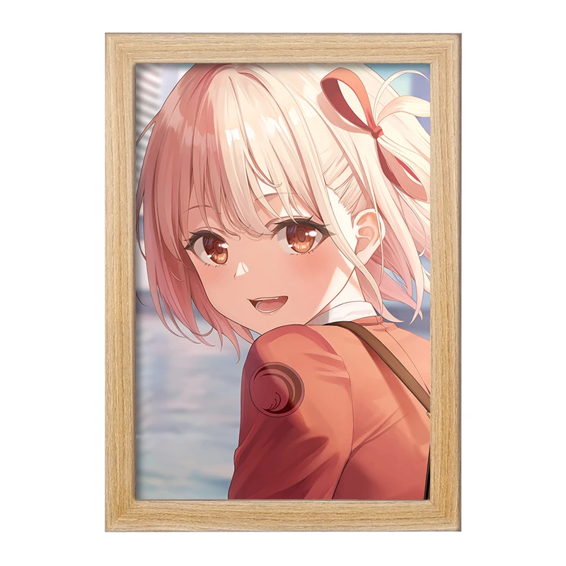 تابلو خندالو مدل چیساتو انیمه Lycoris Recoil  کد 23104