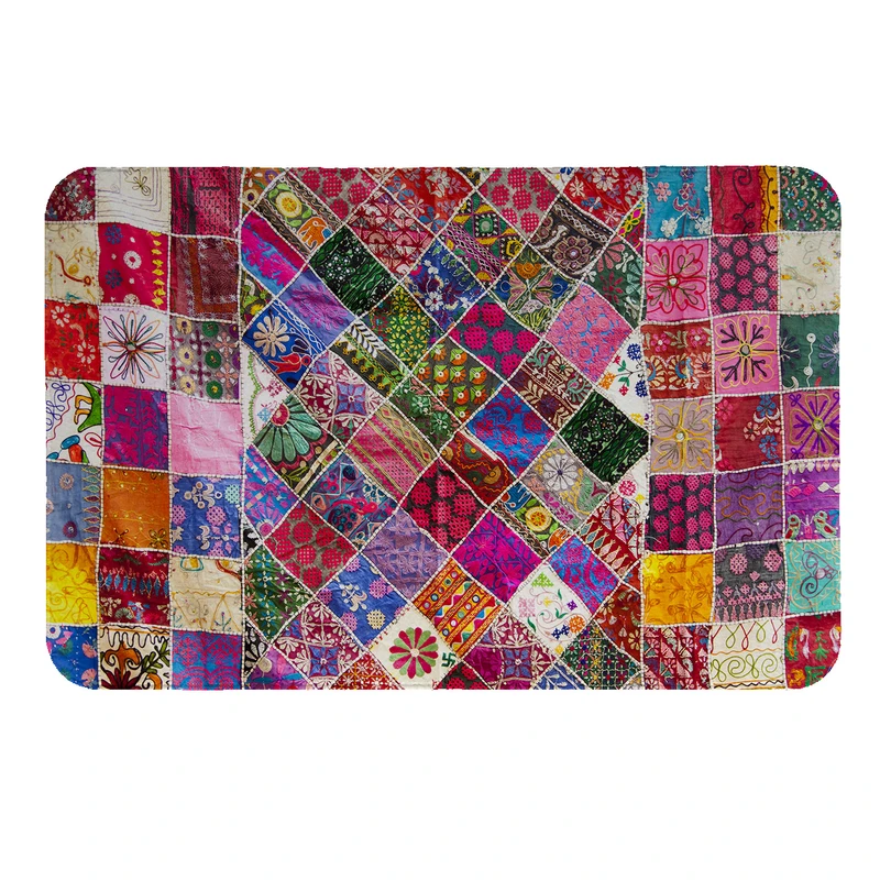  پادری طرح چهارخونه کد 5301 سایز 50 × 70 سانتی متر