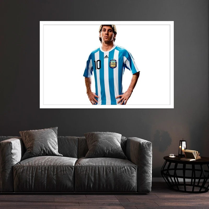 تابلو بکلیت طرح بازیکن فوتبال لیونل مسی مدل W-S4717