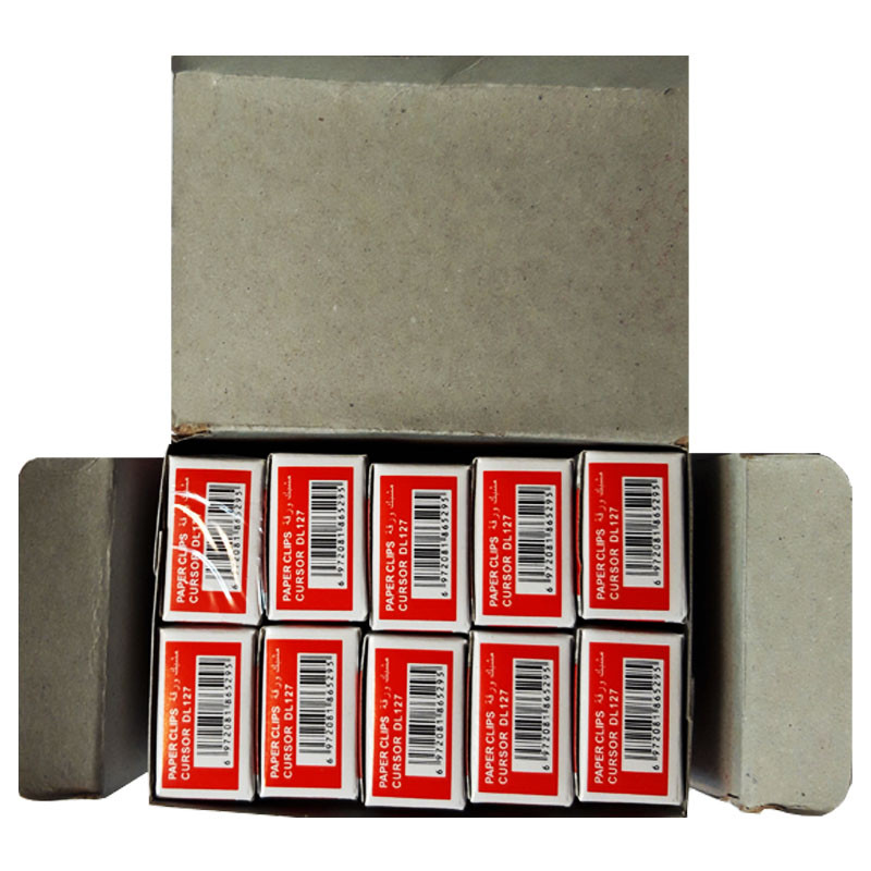 گیره کاغذ مدل DLOFFICE بسته 500 عددی گیره کاغذ مدل DLOFFICE بسته 500 عددی