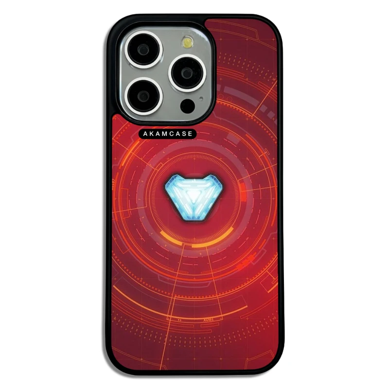 کاور آکام مدل AMC-WA15PRO-IRON MAN7 مناسب برای گوشی موبایل اپل iPhone 15 Pro