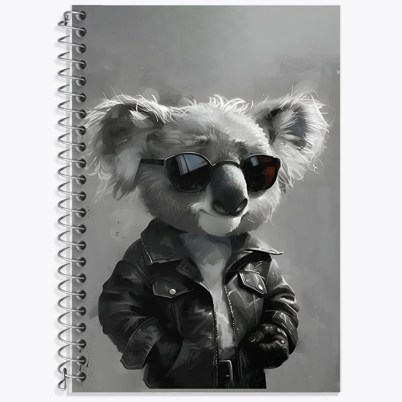 دفتر لغت 50 برگ خندالو طرح کوآلا بامزه کد F6227