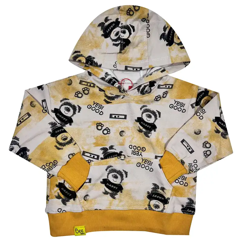 ست هودی و شلوار پسرانه بچه زنبور مدل 3-Y731