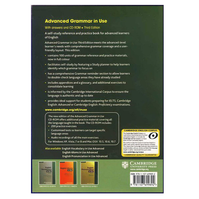 کتاب Advanced Grammar In Use 4th اثر Raymond Murphy انتشارات هدف نوین کتاب Advanced Grammar In Use 4th اثر Raymond Murphy انتشارات هدف نوین