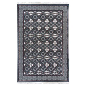 گلیم ماشینی نارسیس مدل گلیم طرح خشتی کد 75