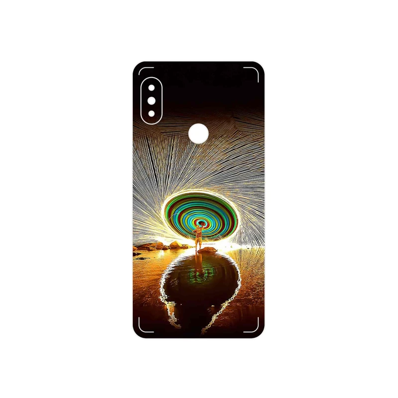 برچسب پوششی ماهوت مدل Night Light Fountain مناسب برای گوشی موبایل شیائومی Redmi Note 5 Pro