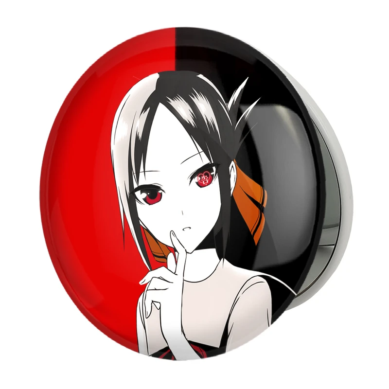 آینه جیبی خندالو طرح کاگویا ساما انیمه کاگویا ساما مدل تاشو کد 16059 