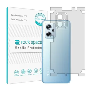 Transparent Rockspace HyGEL phone back protector suitable for Xiaomi Poco X4 GT mobile phone