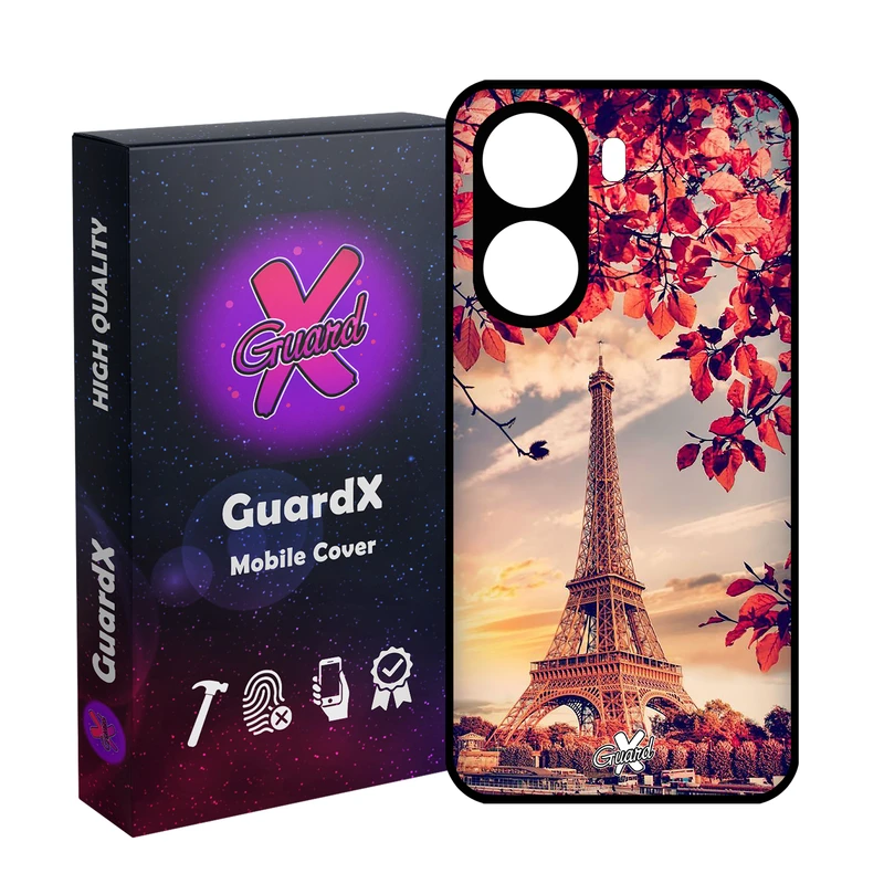 کاور گارد ایکس طرح Eiffel Tower مدل 10125 مناسب برای گوشی موبایل شیائومی Redmi A5 / Poco C71
