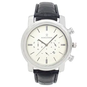 ساعت مچی عقربه‌ای مردانه مدل  تک موتور تاریخ دار کد RO-9585
