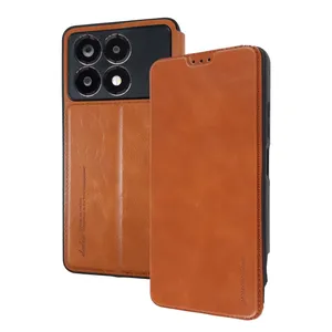 کیف کلاسوری دادو مدل perfect leather مناسب برای گوشی موبایل شیائومی Poco F6 pro