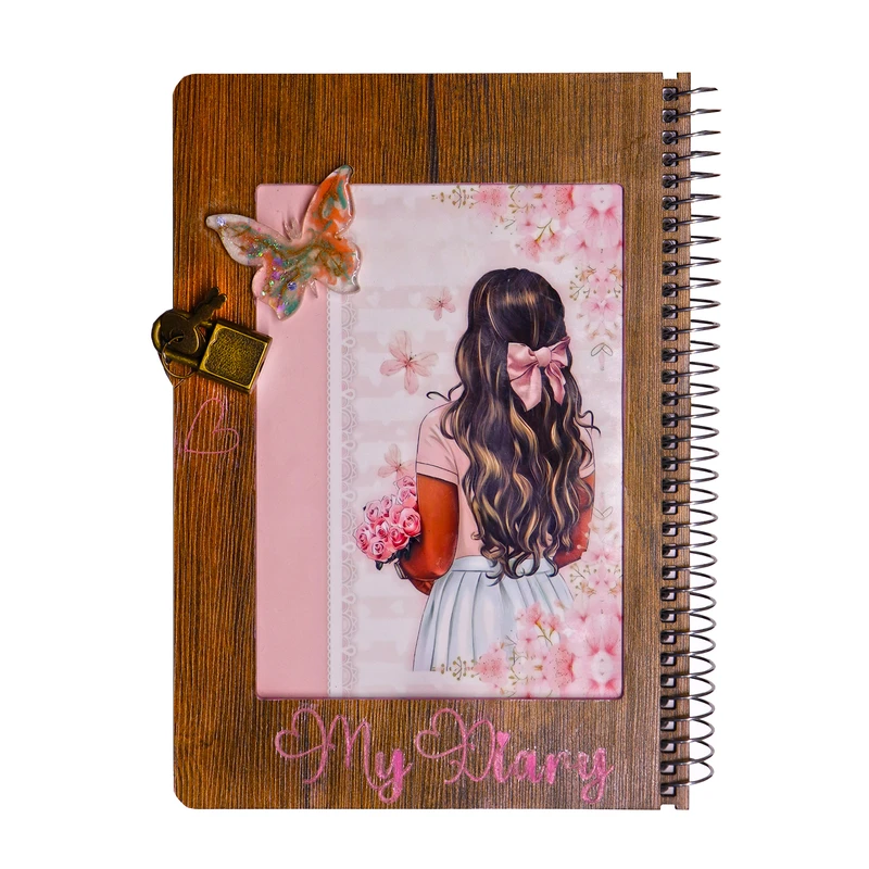 دفتر خاطرات 60 برگ کد gh 001