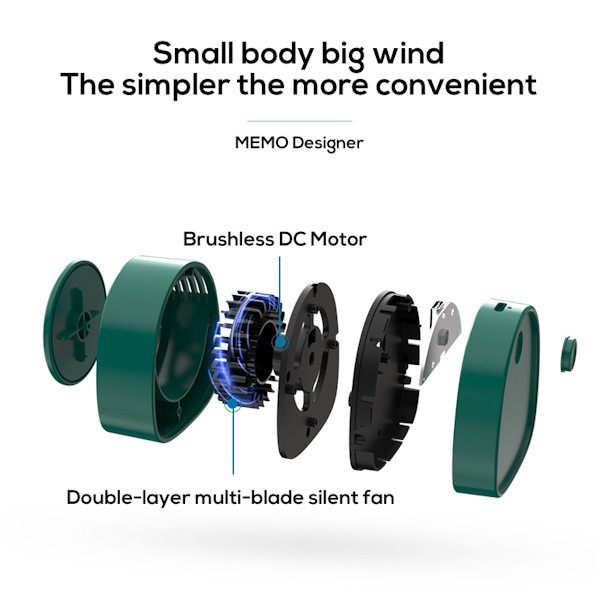 پنکه گردنی پرودو مدل LSHFAN-GIRL