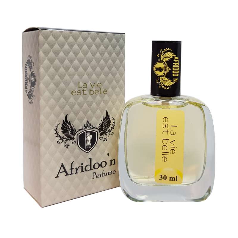 ادو پرفیوم زنانه آفریدون مدل LA VIE EST BELLE حجم 30 میلی لیتر
