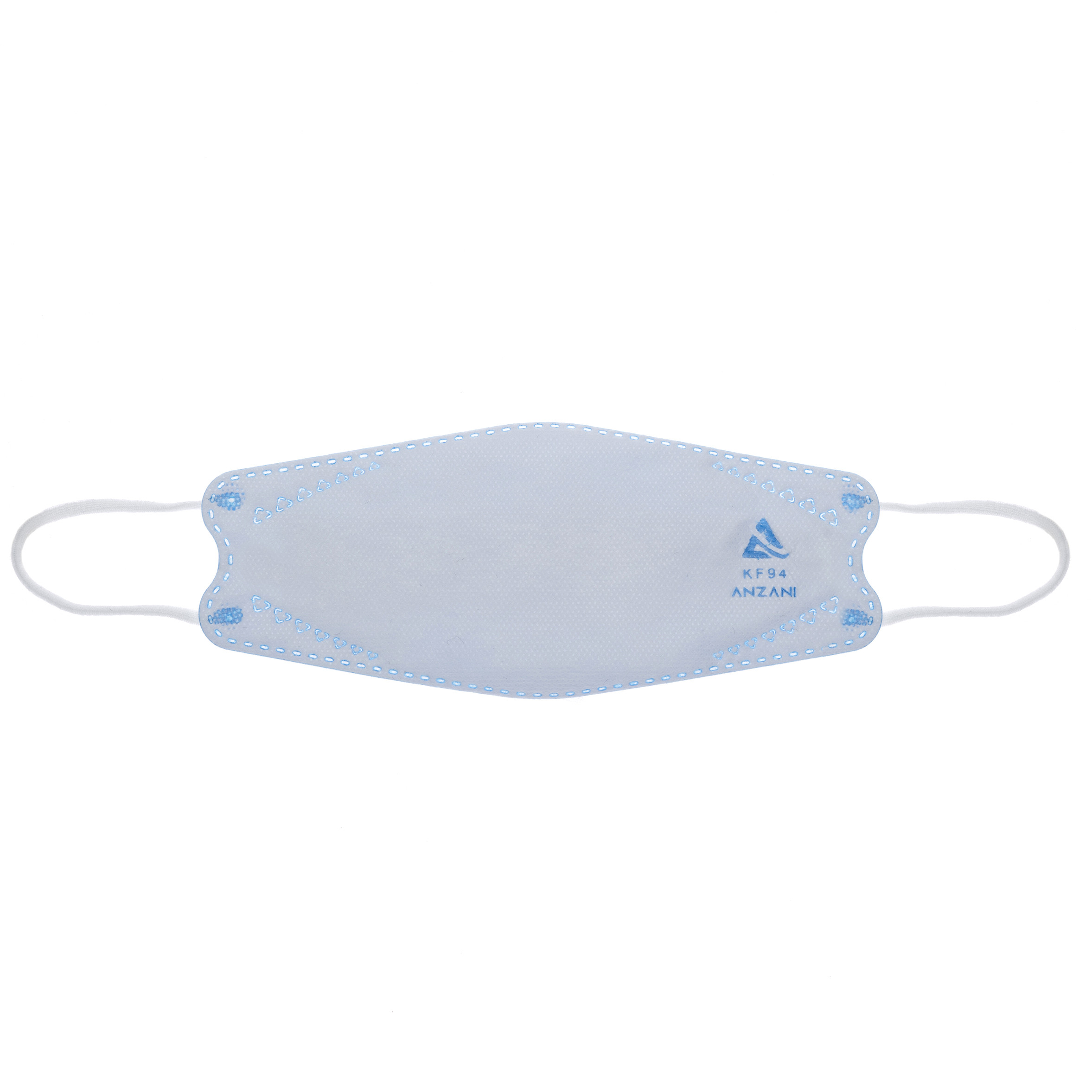 ماسک تنفسی انزانی مدل سه بعدی AB02 بسته 20 عددی